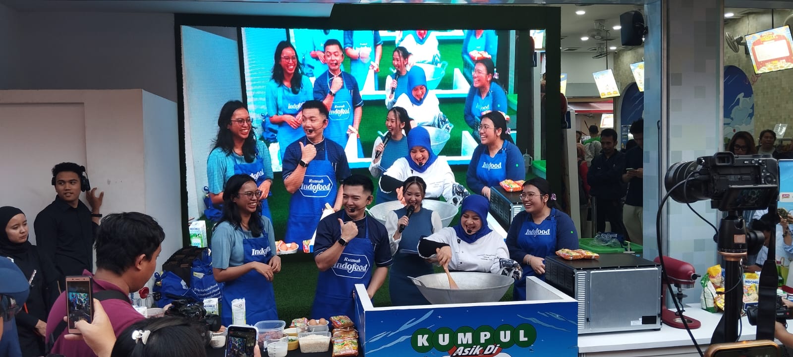 Rumah Indofood Di Arena PRJ Adakan Demo Masak Bersama Chef Nicky Tirta: Masak Simple di Rumah bersama Indofood