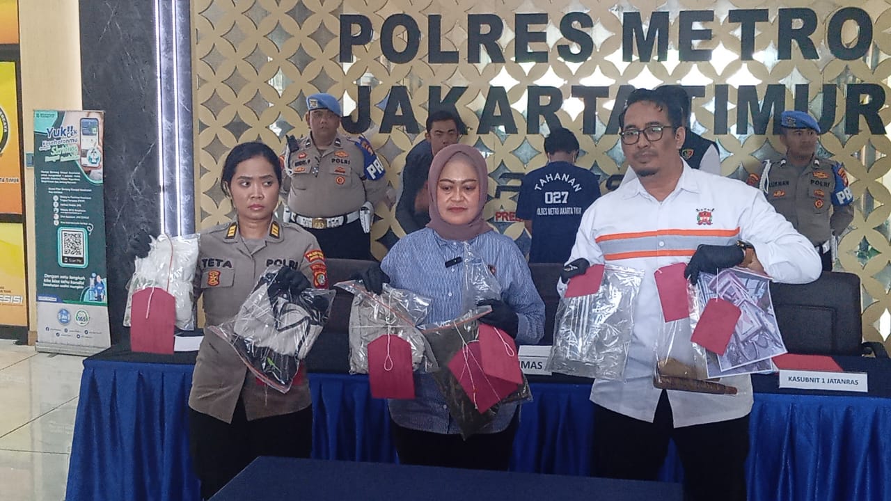 Suami Pembakar Istri Di Otista Cawang Jatinegara, Ditangkap Unit PPA Polres Metro Jakarta Timur