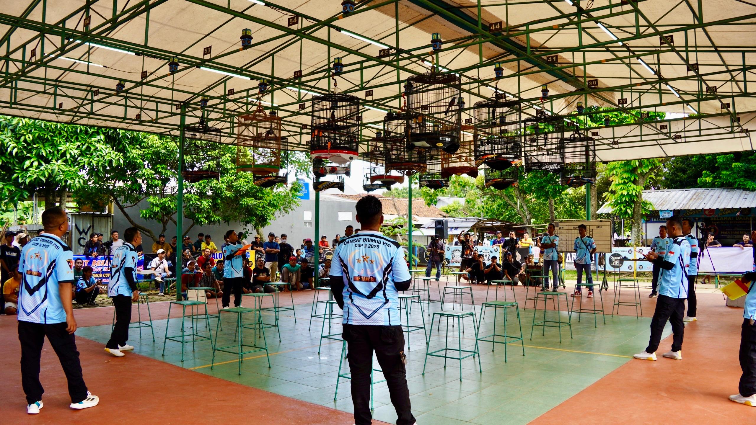 Lomba Kicau Mania dan Santunan Anak Yatim Brimob Polda Metro Jaya Warnai HUT ke-80 Korps Brimob Polri