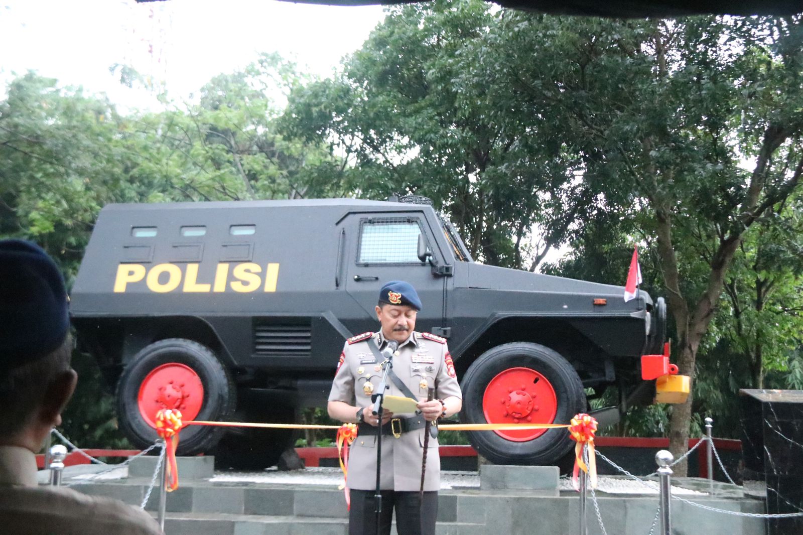 Peresmian “Monumen Kendaraan Taktis Brimob” di Mako Satbrimob Polda Jabar