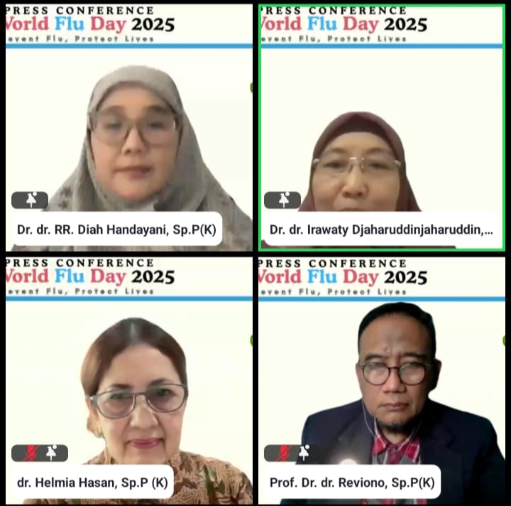 Peringati World Flu Days 2025, PDPI Gelar Webinar Pencegahan Influenza